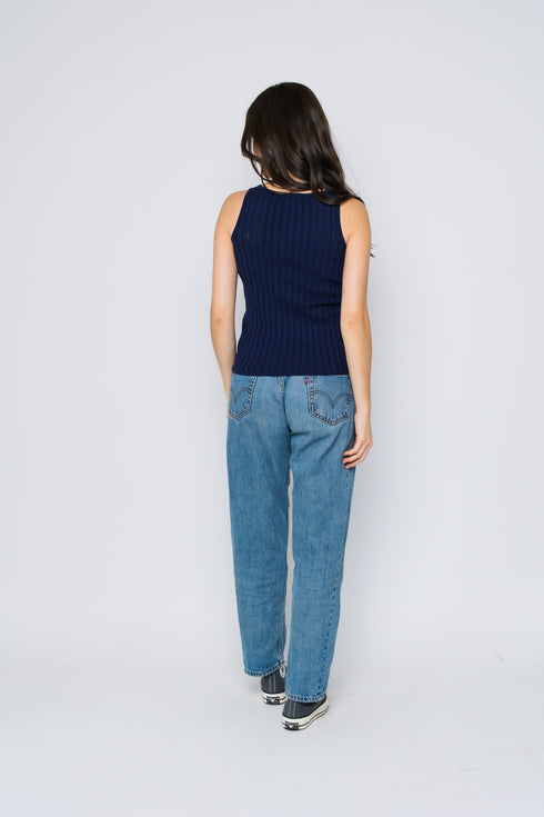 Jasmine-Pointelle Tank